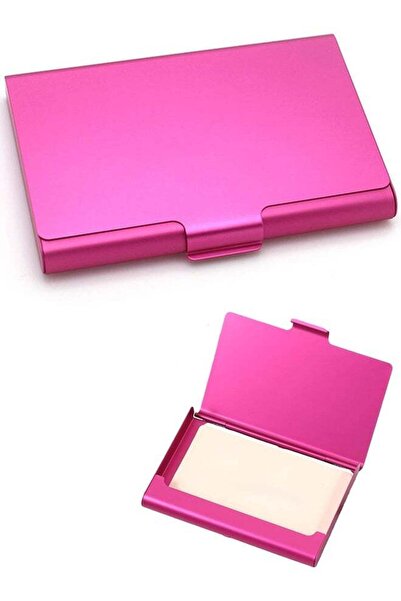 Generic Aluminum Alloy Business Card Holder Case, Slim Metal Flip Cover Walle...