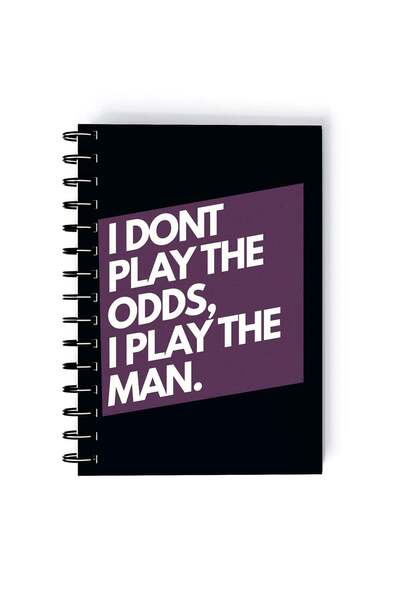 Generic Spiral A5 Notebook Sarcasm and Fun Harvey Specter i dont Play Odds Ae...