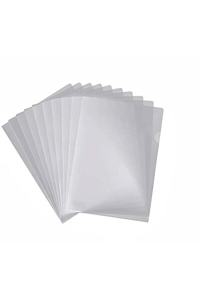 Generic A4 L-Type Transparent Pockets Folder, Pack of 50, Waterproof Thicker ...