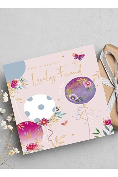 Generic For A Simply Lovely Friend - UK Greeting Card