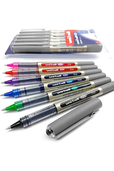 Generic Uni-Ball Eye UB-157 Fine Liquid Ink Rollerball Pen Set