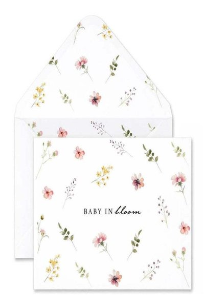 Generic GardenCity Floral Baby Shower Card for New Parents - Congratulations ...
