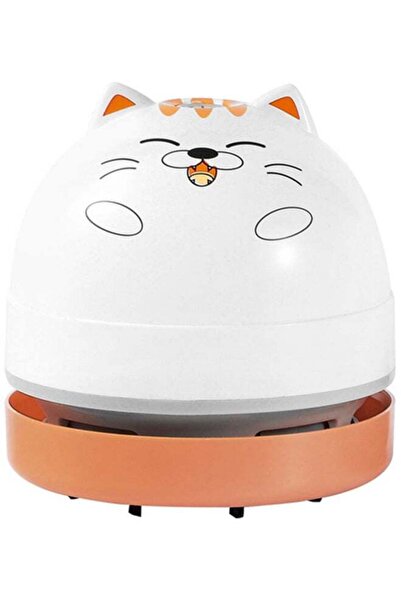 Generic Handheld Desk Cleaning Tool White/Orange