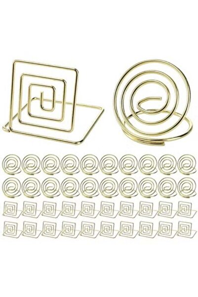 Generic Place Card Holders, 40 Pack Small Table Card Holder, Table Number Hol...