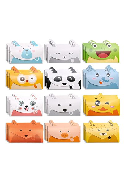Generic 36 PCS Cartoon Animal Thank You Cards - Multipack for All Occasions, ...