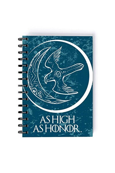 Generic Spiral A5 Notebook Game of Thrones Knight of Seven Kingdom Fire and B...
