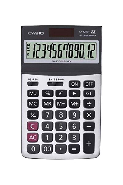 Generic Ax-120ST Calculator Black/Silver