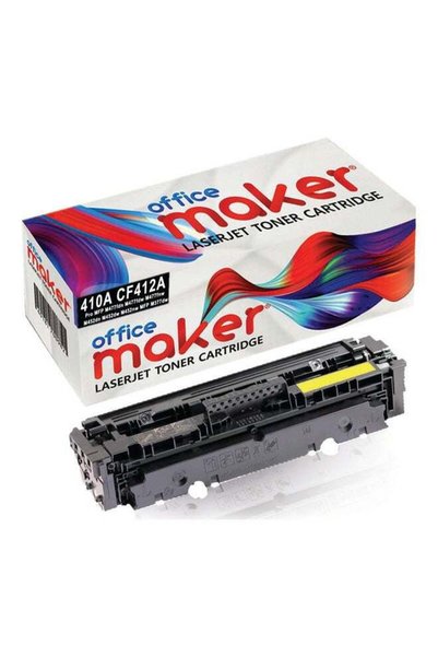 Generic 410A CF412A Laserjet Toner Cartridge for HP Printer Yellow