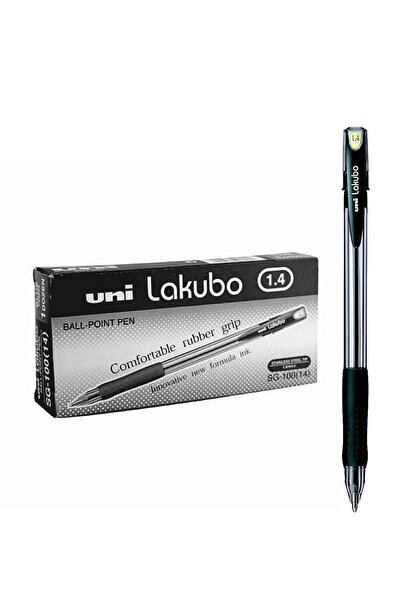 Generic 12-Piece Lakubo Ballpoint Pen 1.4mm Tip Black Ink