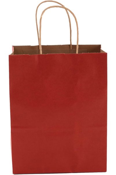 Generic REDDOTGIFT® 12-Pack Paper Bags With Handles Kraft Gift Bags,Shopping ...