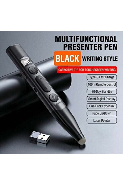 Generic 2-in-1 Wireless Presenter & Touchscreen Stylus Pen with Smart Digital...