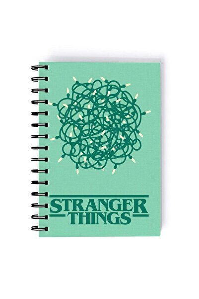 Generic Adopt A Demodog Printed Spiral A5 Notebook Purple/Pink/Yellow