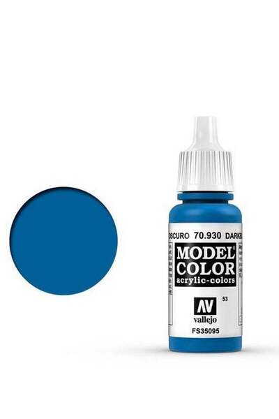 Generic Model Color 930 Dark Blue 18ml Bottle Acrylic Paint for Miniature Fig...