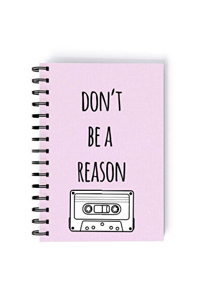 Generic Spiral A5 Notebook 13 Reasons Why Quote Dont be a reason Netflix TV S...