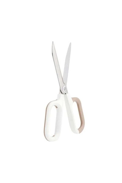 Generic 1-Piece Nusign Premium Stainless Steel Scissors 180mm Size White