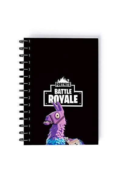 Generic Spiral A5 Notebook Fortnite Epic Games Unicorn Head Gaming Gear