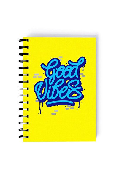 Generic Spiral A5 Notebook Typography Motivations and Empowering Quote Good V...
