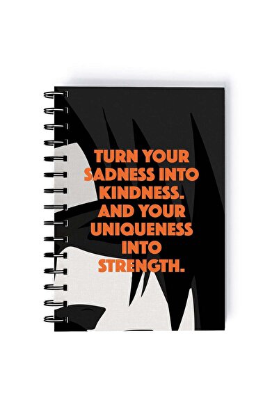 Generic Spiral A5 Notebook Naruto Quote Shonen Action Manga Strength Japanese...