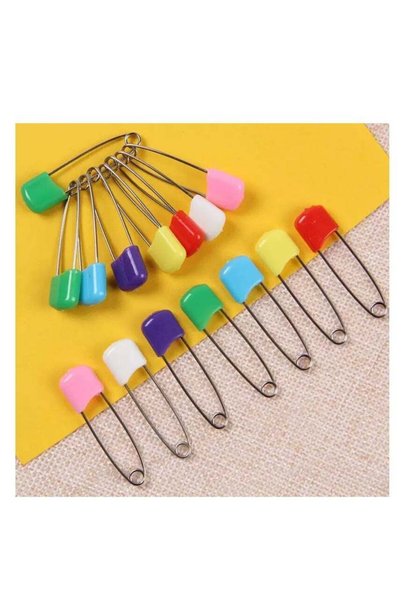 Generic 15 Pieces Pins 54MM Random Colors