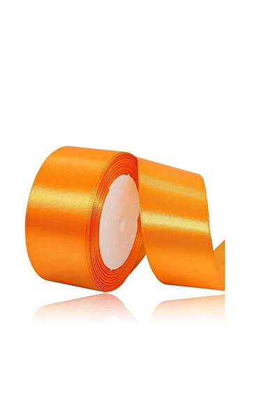 Generic Orange Satin Ribbon, 38mm x 25yd Fabric Polyester Ribbon for Gift Wra...