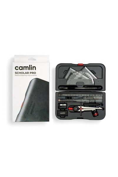 Generic Camlin Scholar Pro Geometry Box - 12-Piece Set | Premium Geometry Box...