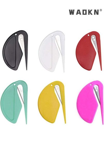 Generic 6 Pack Letter Opener Envelope Slitter – Envelope Opener for Women Men...