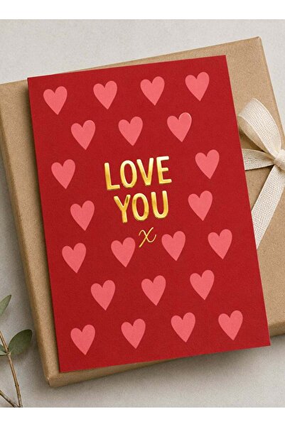 Generic Love You Greeting Card, Romantic Message for Partner or Someone Speci...