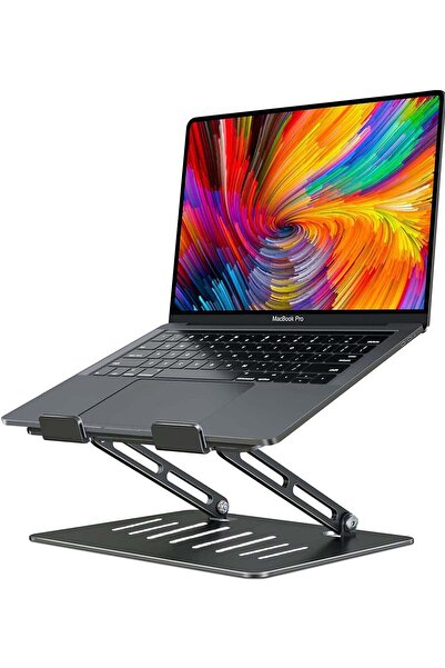 Generic Foldable Laptop Stand for Desk Adjustable Height Ergonomic Computer S...