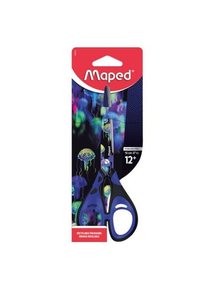 Generic Deep Sea Paradise Design Scissors 16cm Size