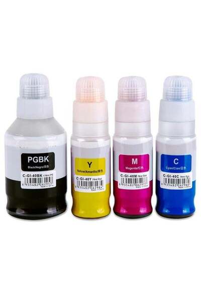 Generic Office maker GI-40 ink set 4-Color Multipack for Canon GI-40 GI 40 Co...