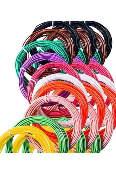 Generic 30-Piece 3D Printing Pen Filament Low Temperature Refill Color Random...