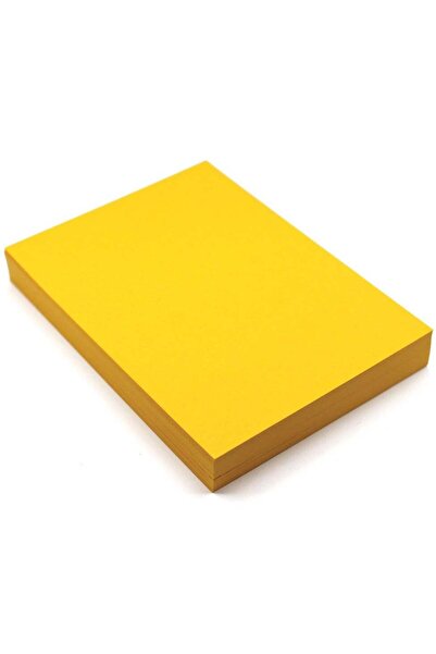 Generic Color Card Paper Yellow, A5 - 20 Sheets - 250GSM Thick Colored Card S...