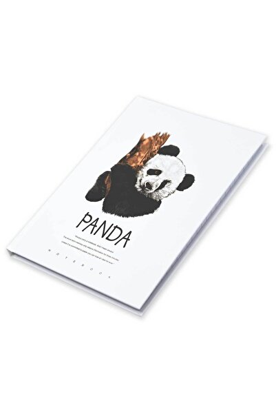Generic FIS Pack Of 5 Hard Cover Notebook, 96 Sheets A4 Panda Design 5 -FSNBH...