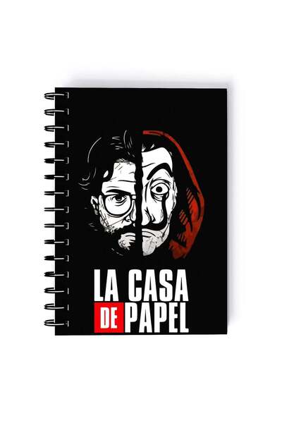 Generic Spiral A5 Notebook La Casa De Papel Netflix Money Heist Professor