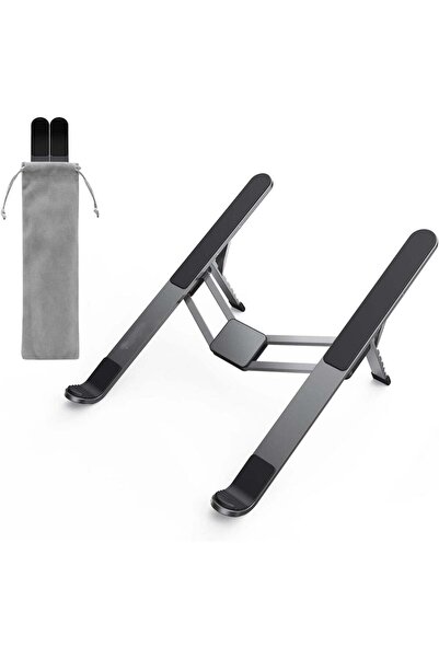 Generic [Innovative Compact] Foldable Laptop Stand for Desk, Lightweight Port...