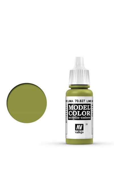 Generic Model Color 827 Lime Green 18ml Bottle Acrylic Paint for Miniatures a...