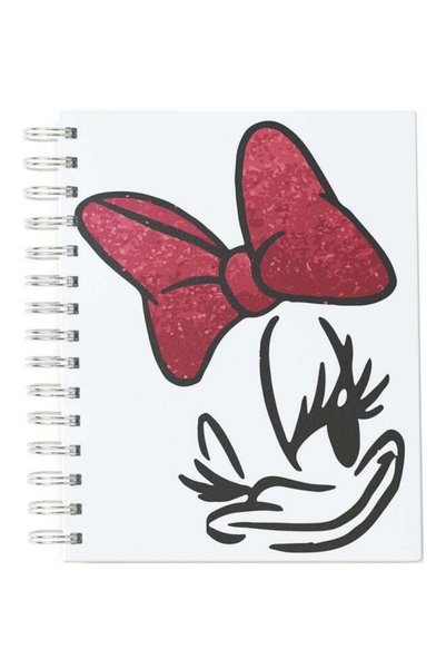Generic Daisy Duck Pink Bow Printed Notebook