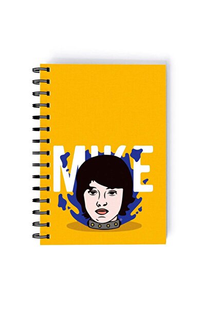 Generic Spiral A5 Notebook Mike Netflix TV Series Stranger Things