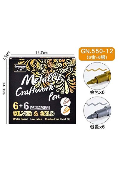 Generic Metallic Color Craft Pens, Sign-in Signature Pens, Paint Pens, DIY Dr...