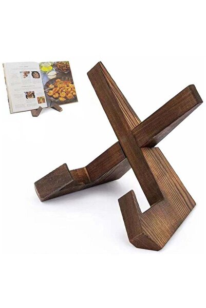 Generic Cookbook Stand Wooden Recipe Book Holder Decorative Table Top Easels