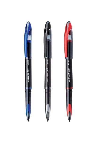 Generic 3-Piece Air Micro Roller Pen Multicolour