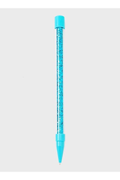 Generic Blue Glitter Pen Unique Design