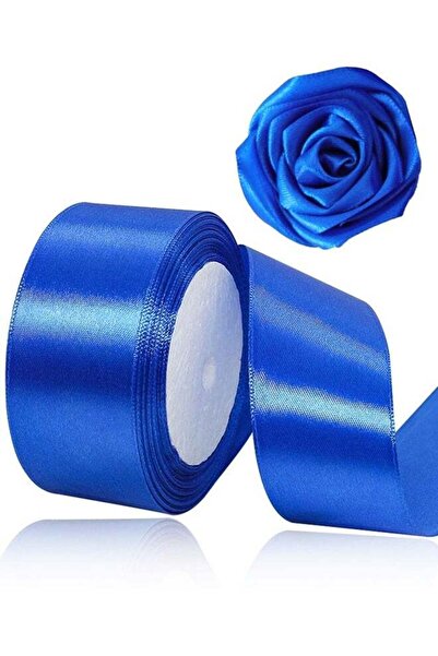 Generic 1.57 Inch 24 Yards Blue Satin Ribbon, Gift Wrapping Wedding Party Cra...