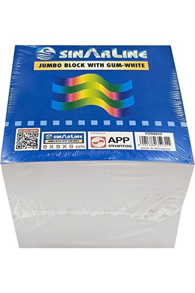Generic Sinarline Sticky Notes 9x9 cms Premium Notepad| White Self-Stick Pads...