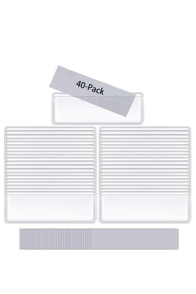Generic Clear Label Holders Adhesive Shelf Tag, Shelf Tag Index File Cabinet ...