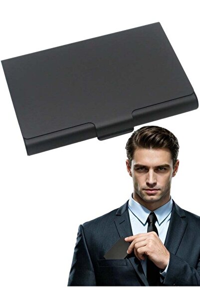 Generic Aluminum Metal Business Card Holder, Professional Slim Pocket Card Ca...