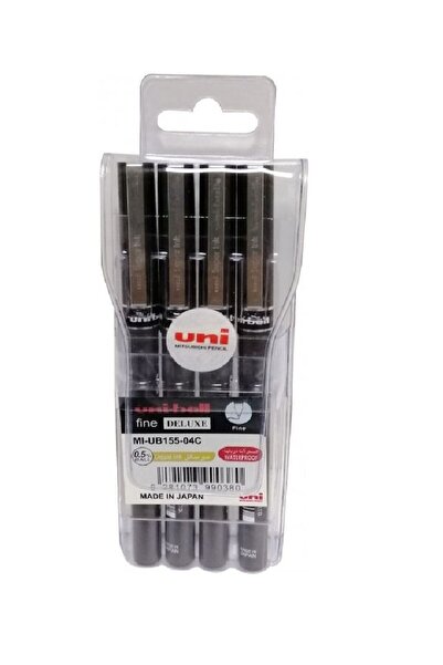 Generic 4-Piece Fine Deluxe Roller Pen Multicolour