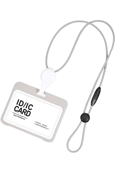 Generic Premium Lanyard Retractable Badge Holder, with Security Buckle,Large ...