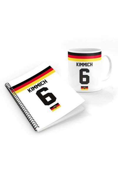 Generic Designer Printed Coffee Mug + A5 Spiral Notebook Memo Notepad Journal...