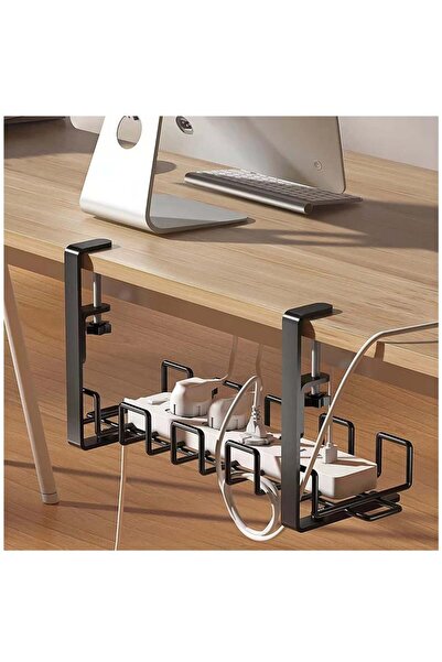 Generic Cable Management Tray, Adjustable Wire Management Rack Clamp Mount Sy...
